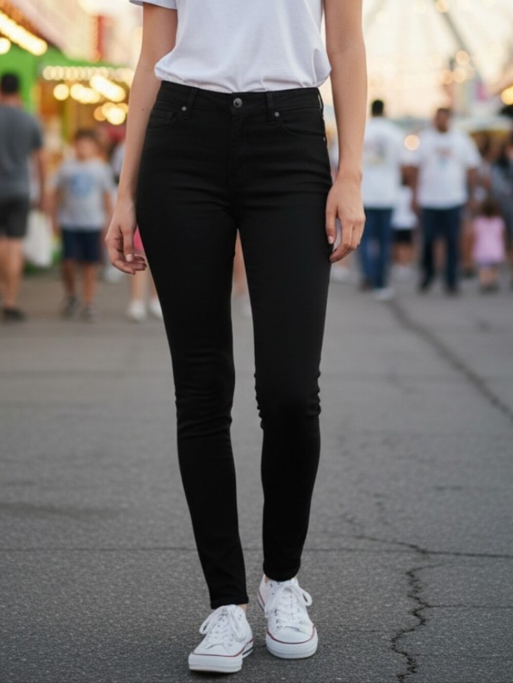 Kut From The Kloth Skinny Jeans Womens Size 4 Black